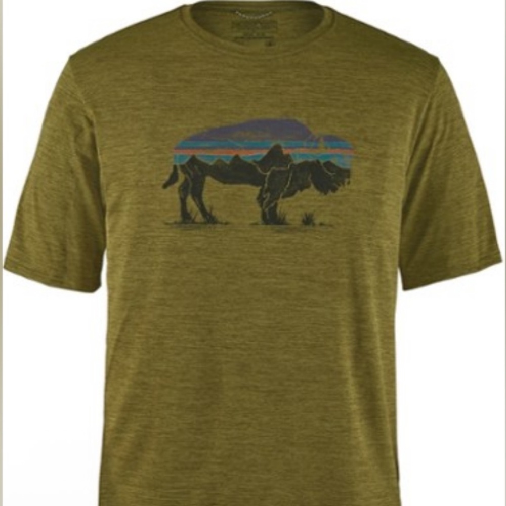 Patagonia Capilene Cool Daily Graphic T-Shirt Size XL